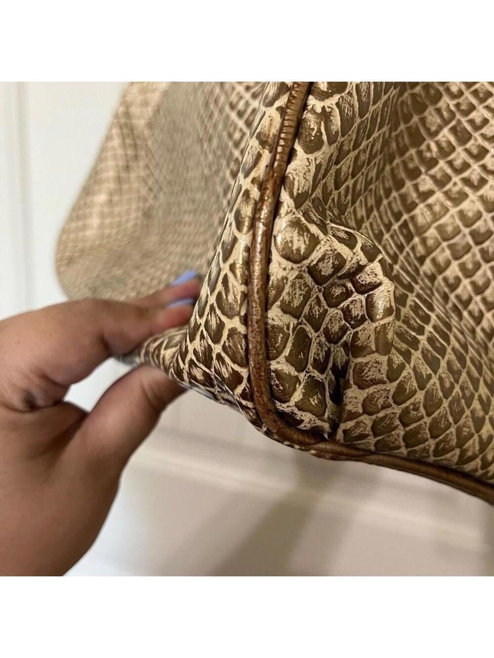 Brahmin, The Elisa Java Collection, Java Latte Purse - Picture 13 of 15
